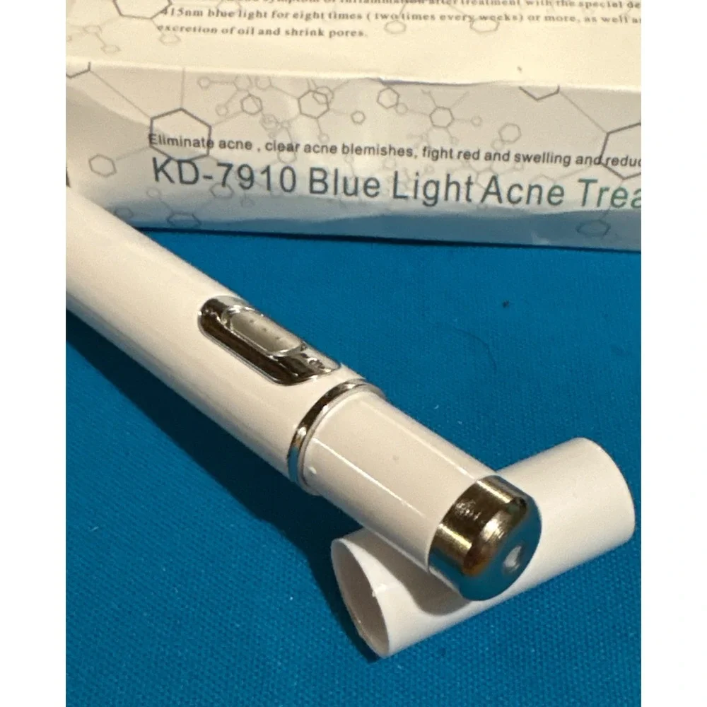NEW KD-7910 Blue Light Acne Treatment,‎ Battery Operated Laser Pen